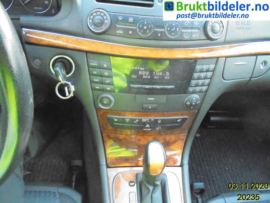 Mercedes E-Klasse 2002-2006 (Fase 1) (W211) (W211), Motorkode: , Girkassekode: 