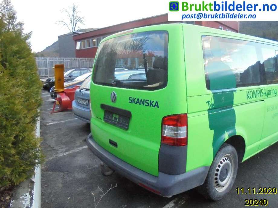 VW Transporter / Caravelle 2009-2015 (Fase 2) (T5) (T5), Motorkode: CAAD, Girkassekode: 