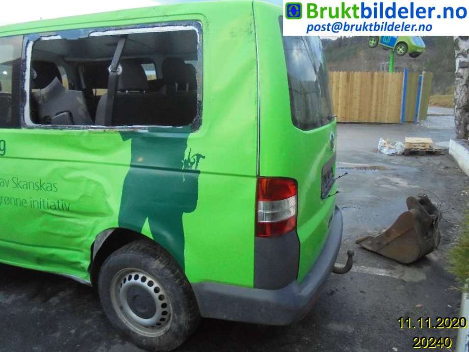 VW Transporter / Caravelle 2009-2015 (Fase 2) (T5) (T5), Motorkode: CAAD, Girkassekode: 