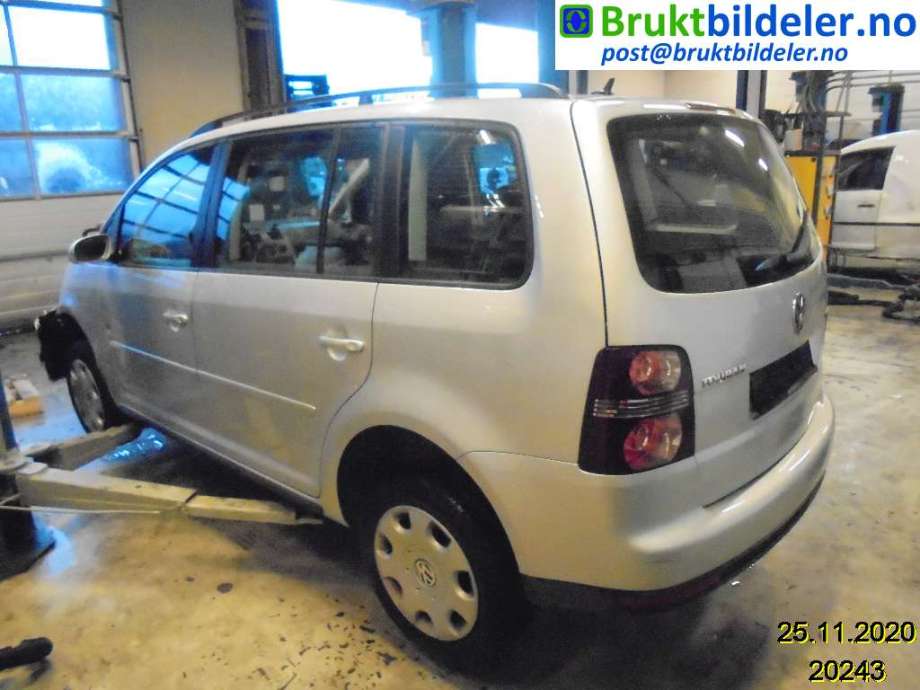 VW Touran 2007-2010 (Type I, Fase 2) , Motorkode: BLS, Girkassekode: 
