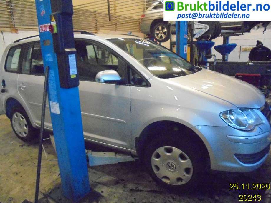 VW Touran 2007-2010 (Type I, Fase 2) , Motorkode: BLS, Girkassekode: 