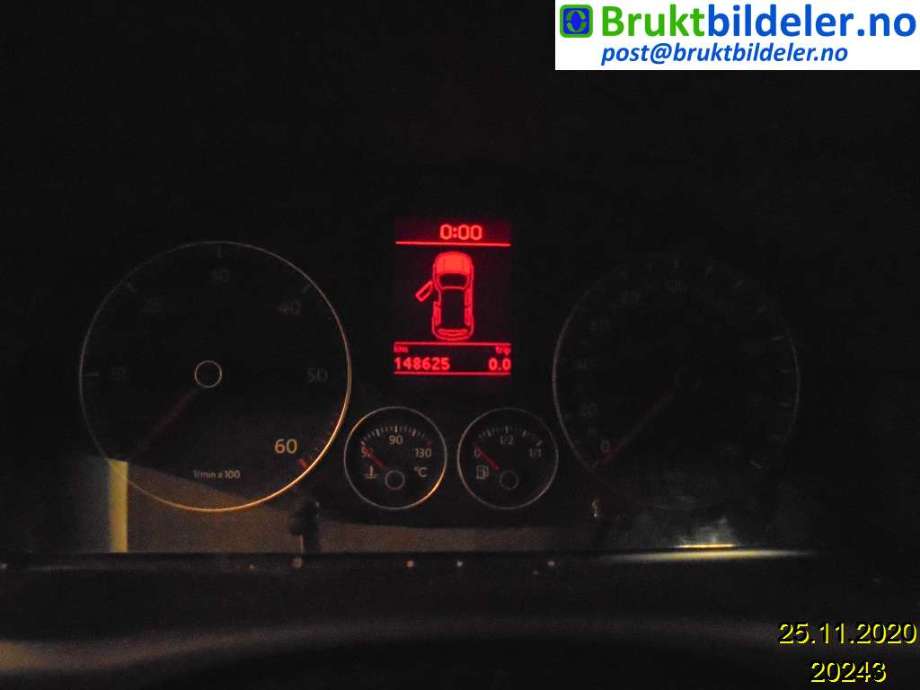 VW Touran 2007-2010 (Type I, Fase 2) , Motorkode: BLS, Girkassekode: 