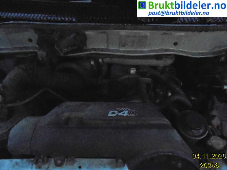 Toyota Hiace 2001-2006 (Fase 2) , Motorkode: 2KD-FTV, Girkassekode: 