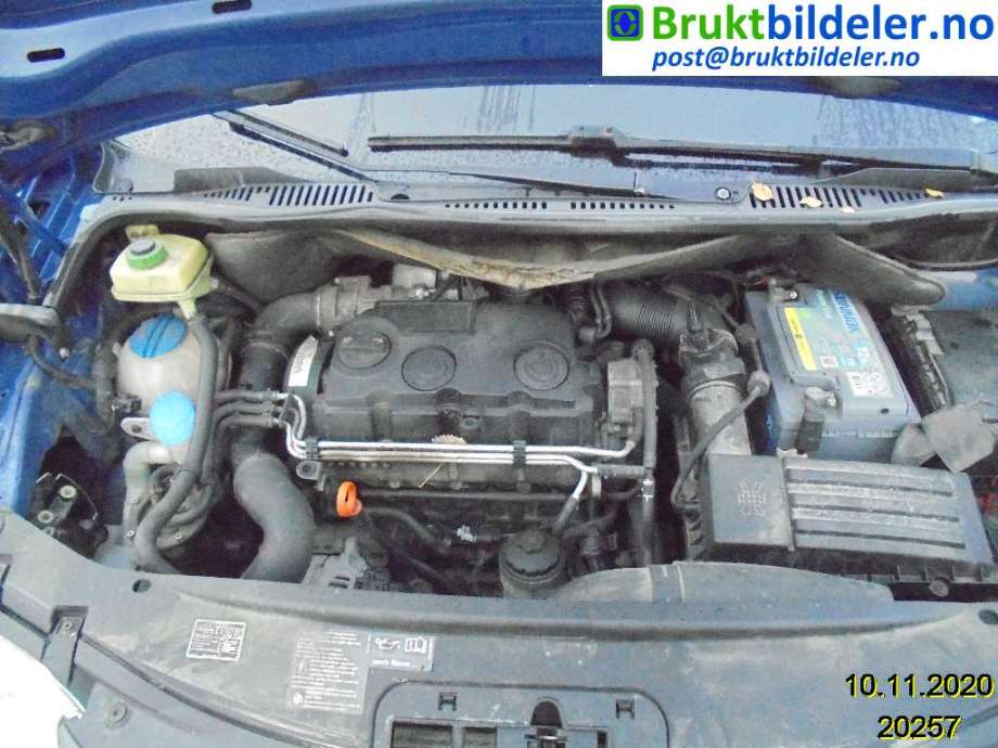 VW Caddy 2004-2010 (Type III, Fase 1) , Motorkode: BJB;BLS, Girkassekode: