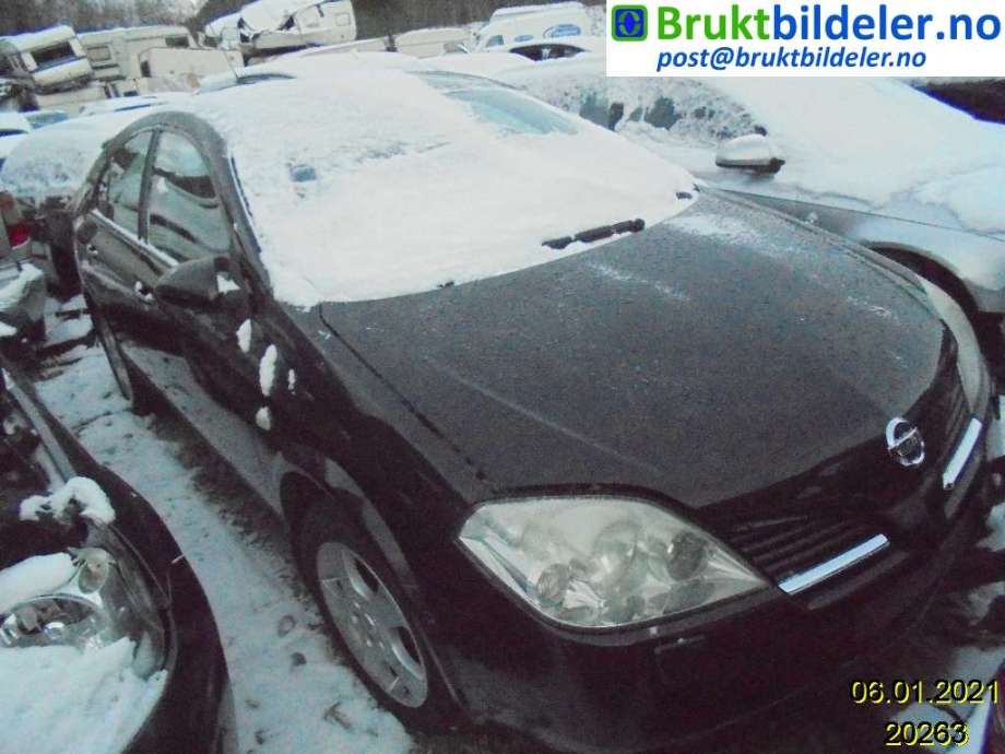 Nissan Primera 2002-2007 (P12) (P12), Motorkode: QG16, Girkassekode: 