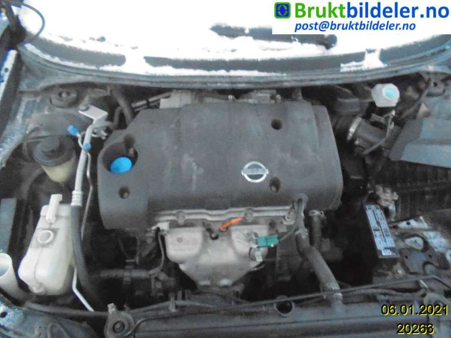 Nissan Primera 2002-2007 (P12) (P12), Motorkode: QG16, Girkassekode: 
