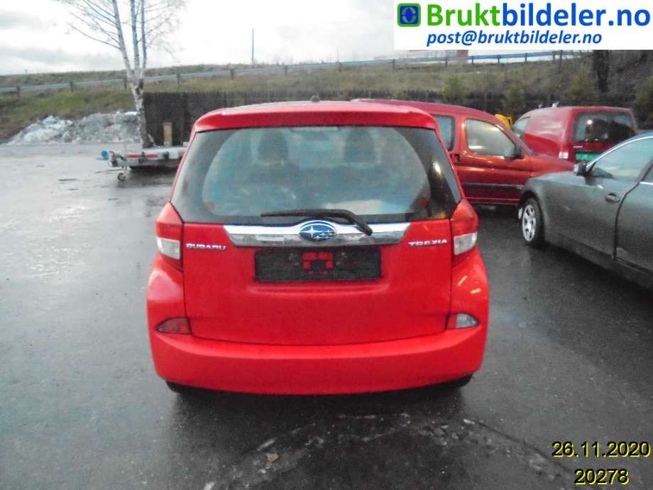 Subaru Trezia 2011-2013 , Motorkode: 1NR-FE, Girkassekode: 