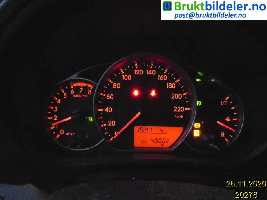 Subaru Trezia 2011-2013 , Motorkode: 1NR-FE, Girkassekode: 