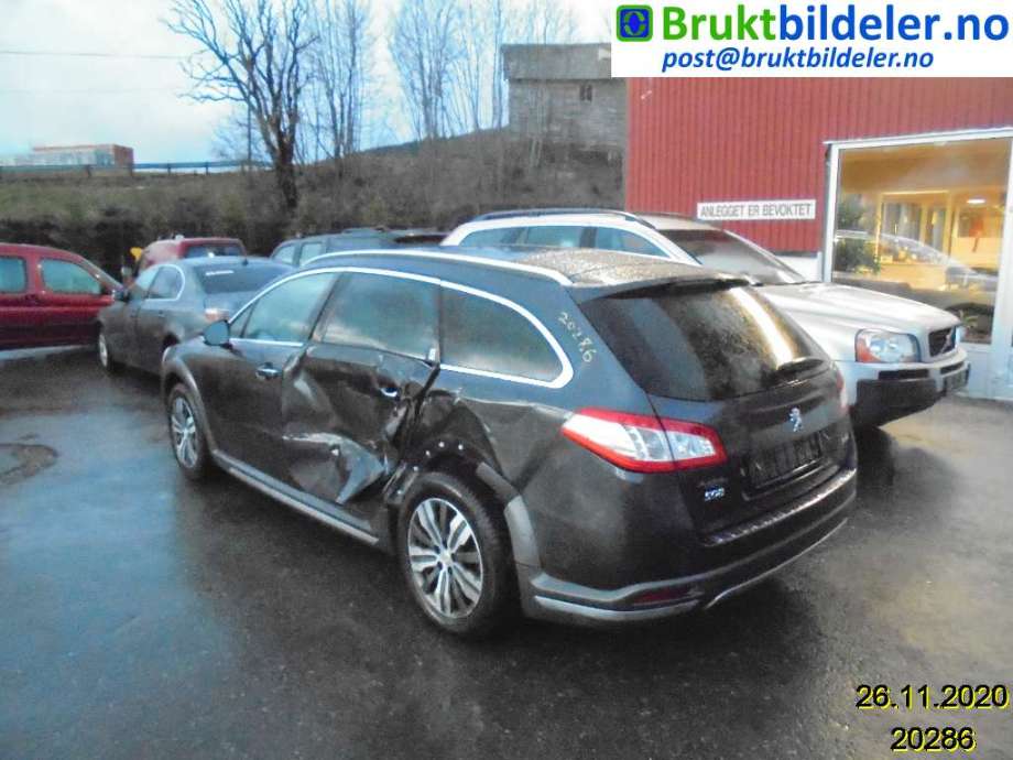 Peugeot 508 2011-2014 (Type I, Fase 1) , Motorkode: RHC, Girkassekode: 