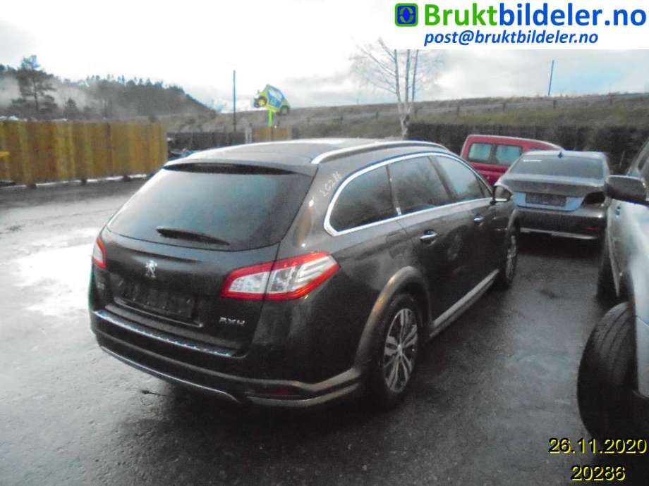 Peugeot 508 2011-2014 (Type I, Fase 1) , Motorkode: RHC, Girkassekode: 