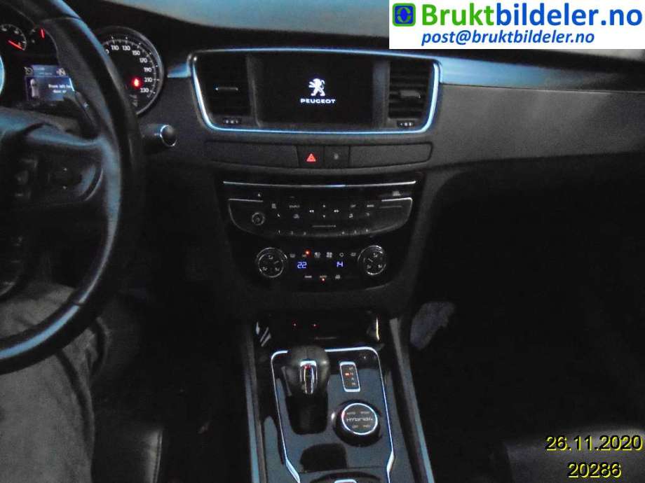 Peugeot 508 2011-2014 (Type I, Fase 1) , Motorkode: RHC, Girkassekode: 