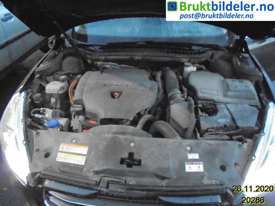 Peugeot 508 2011-2014 (Type I, Fase 1) , Motorkode: RHC, Girkassekode: 