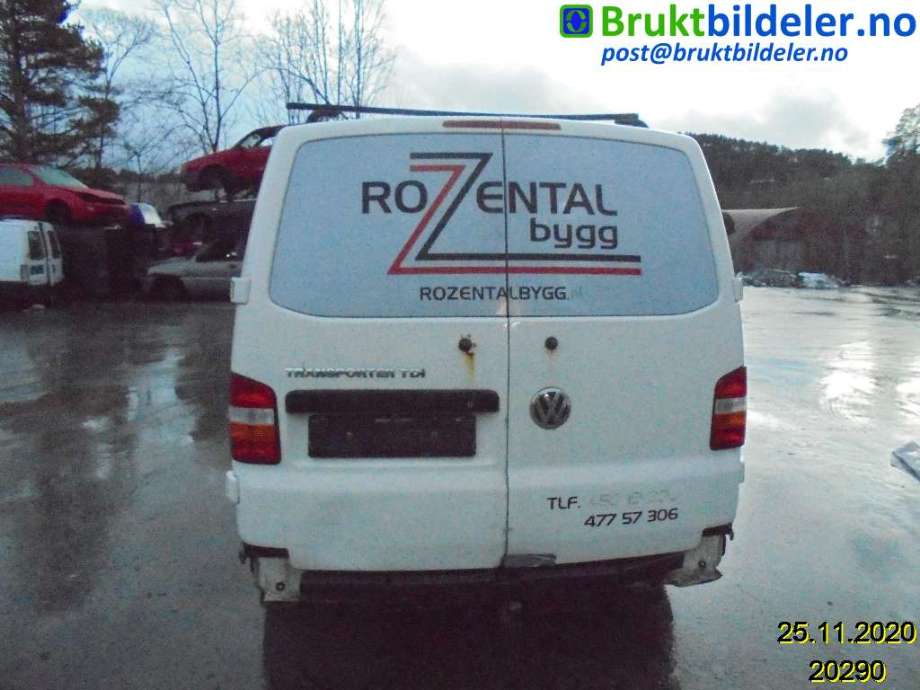 VW Transporter / Caravelle 2009-2015 (Fase 2) (T5) (T5), Motorkode: BRS, Girkassekode: