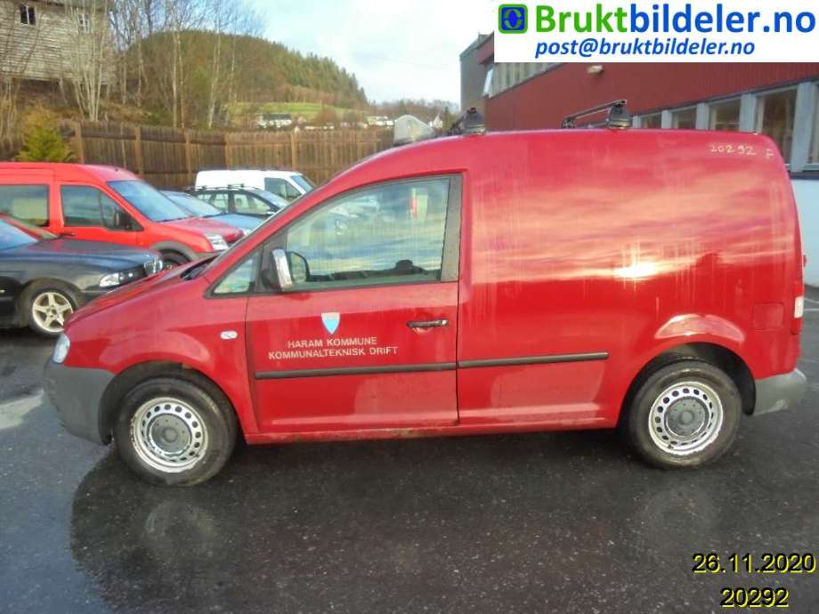 VW Caddy 2004-2010 (Type III, Fase 1) , Motorkode: BDJ;BST, Girkassekode: 