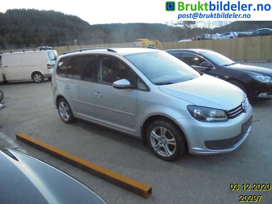 VW Touran 2010-2015 (Type I, Fase 3) , Motorkode: CAYC, Girkassekode: 