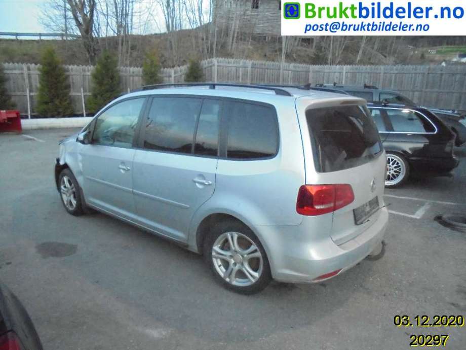 VW Touran 2010-2015 (Type I, Fase 3) , Motorkode: CAYC, Girkassekode: 