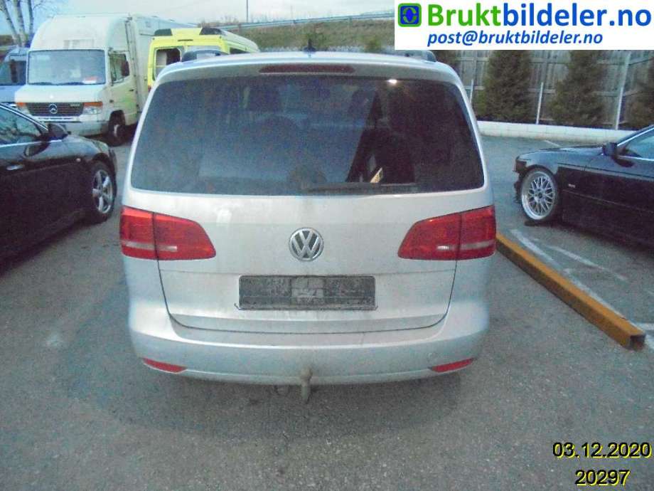 VW Touran 2010-2015 (Type I, Fase 3) , Motorkode: CAYC, Girkassekode: 