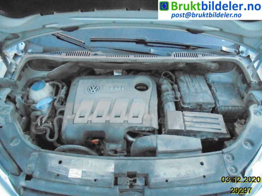 VW Touran 2010-2015 (Type I, Fase 3) , Motorkode: CAYC, Girkassekode: 