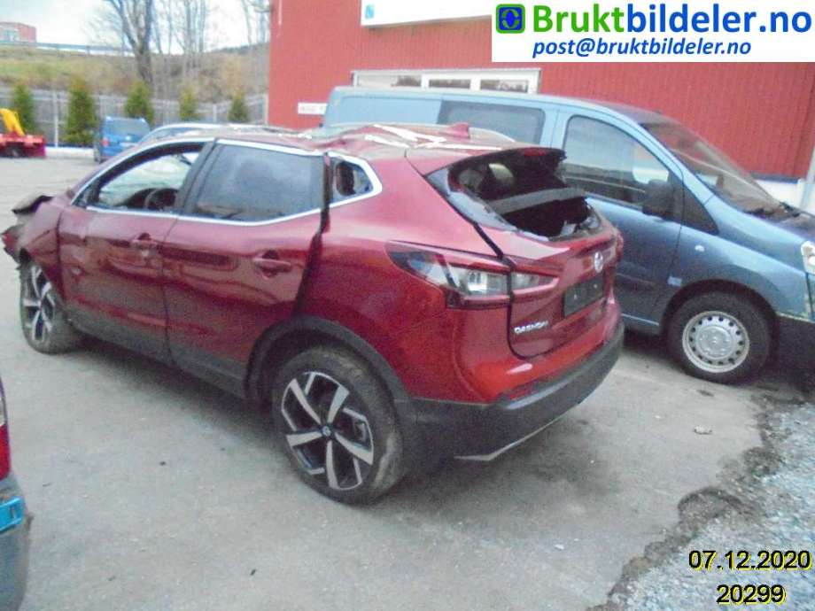 Nissan Qashqai 2014-2021 (Type II) , Motorkode: HR13, Girkassekode: 