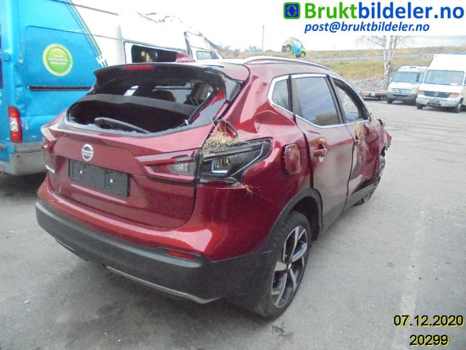 Nissan Qashqai 2014-2021 (Type II) , Motorkode: HR13, Girkassekode: 