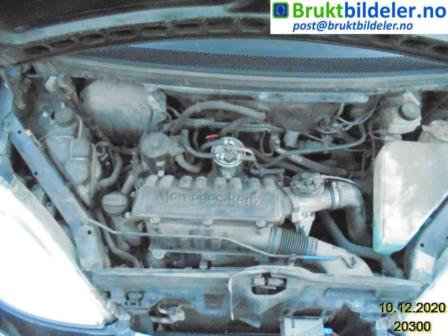 Mercedes A-Klasse 1998-2004 (W168) (W168), Motorkode: OM668.942, Girkassekode: 