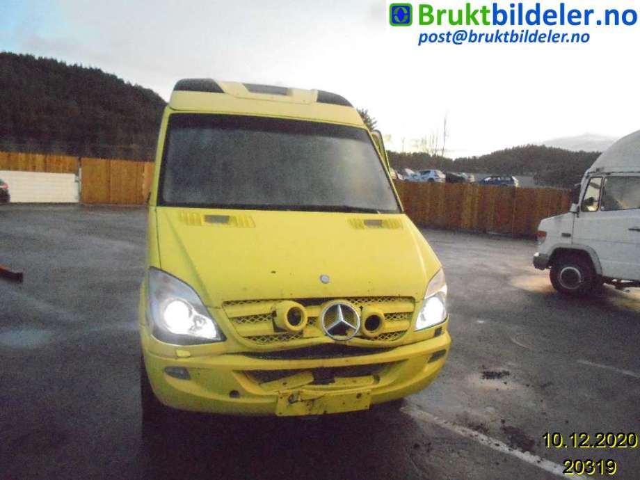 Mercedes Sprinter 2006-2013 (Fase 1) (906) (906), Motorkode: OM642.992, Girkassekode: 