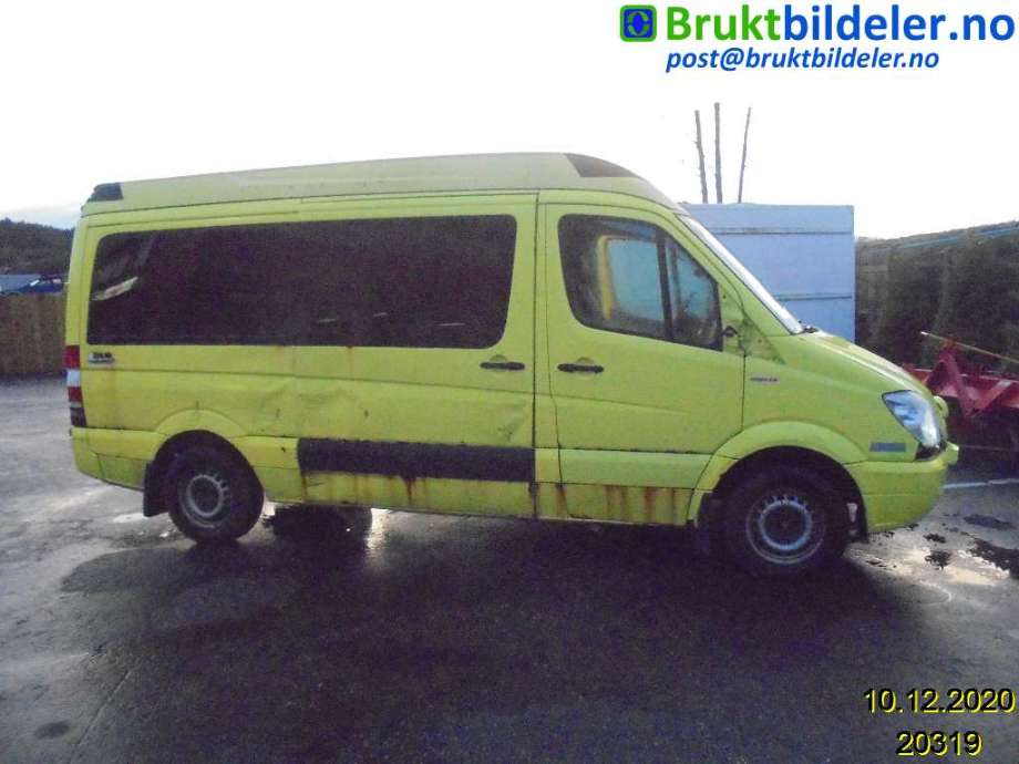 Mercedes Sprinter 2006-2013 (Fase 1) (906) (906), Motorkode: OM642.992, Girkassekode: 