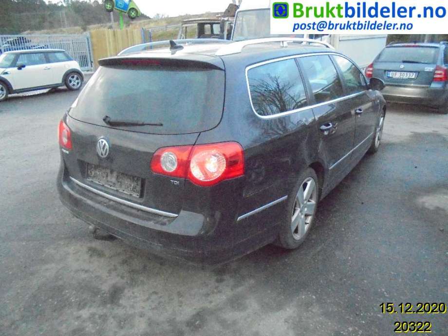 VW Passat 2005-2010 (B6) (B6), Motorkode: CBDC, Girkassekode: 