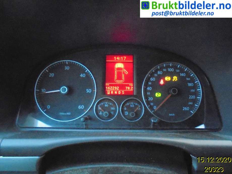 VW Touran 2007-2010 (Type I, Fase 2) , Motorkode: BLS;BXE, Girkassekode: