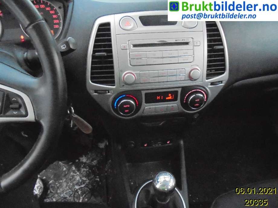 Hyundai i20 2009-2014 (Type I) , Motorkode: G4LA, Girkassekode: 
