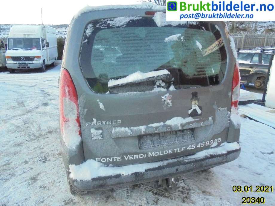 Peugeot Partner 2008-2015 (Type II, Fase 1) , Motorkode: 9HV, Girkassekode: 