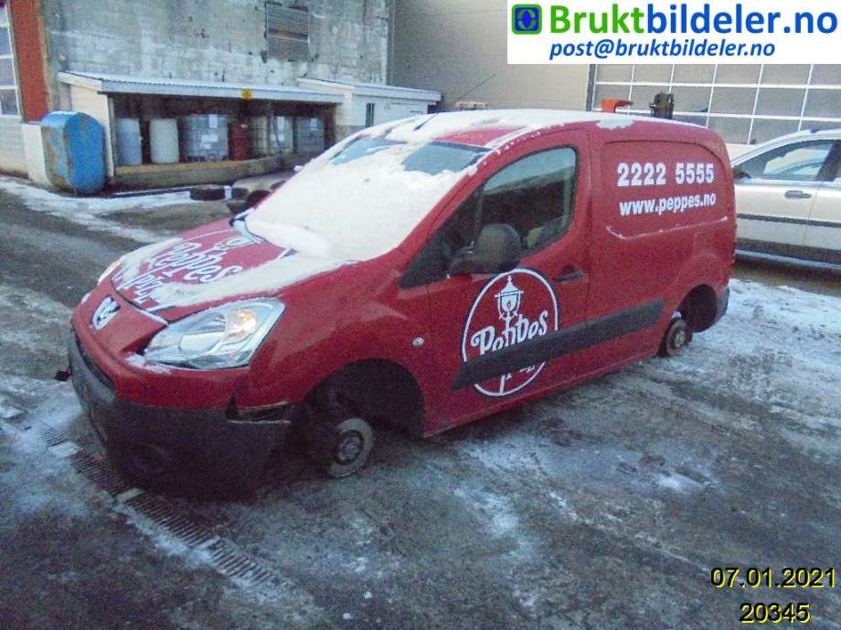 Peugeot Partner 2008-2015 (Type II, Fase 1) , Motorkode: 9HN;9HT, Girkassekode: 