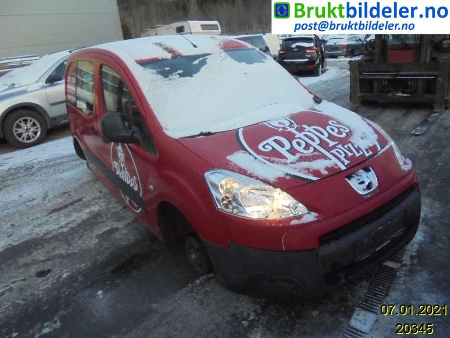Peugeot Partner 2008-2015 (Type II, Fase 1) , Motorkode: 9HN;9HT, Girkassekode: 