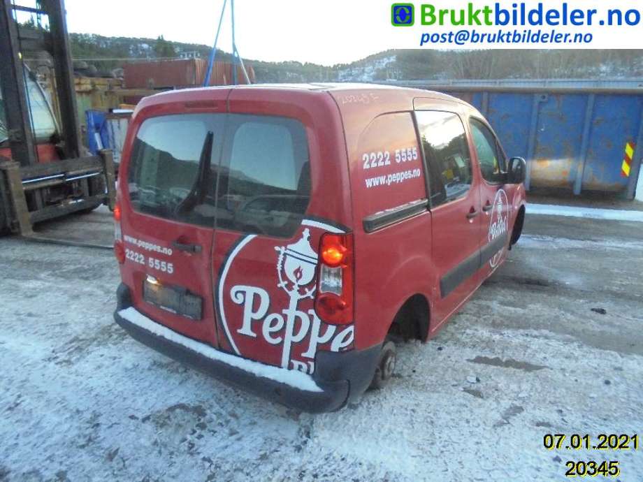 Peugeot Partner 2008-2015 (Type II, Fase 1) , Motorkode: 9HN;9HT, Girkassekode: 