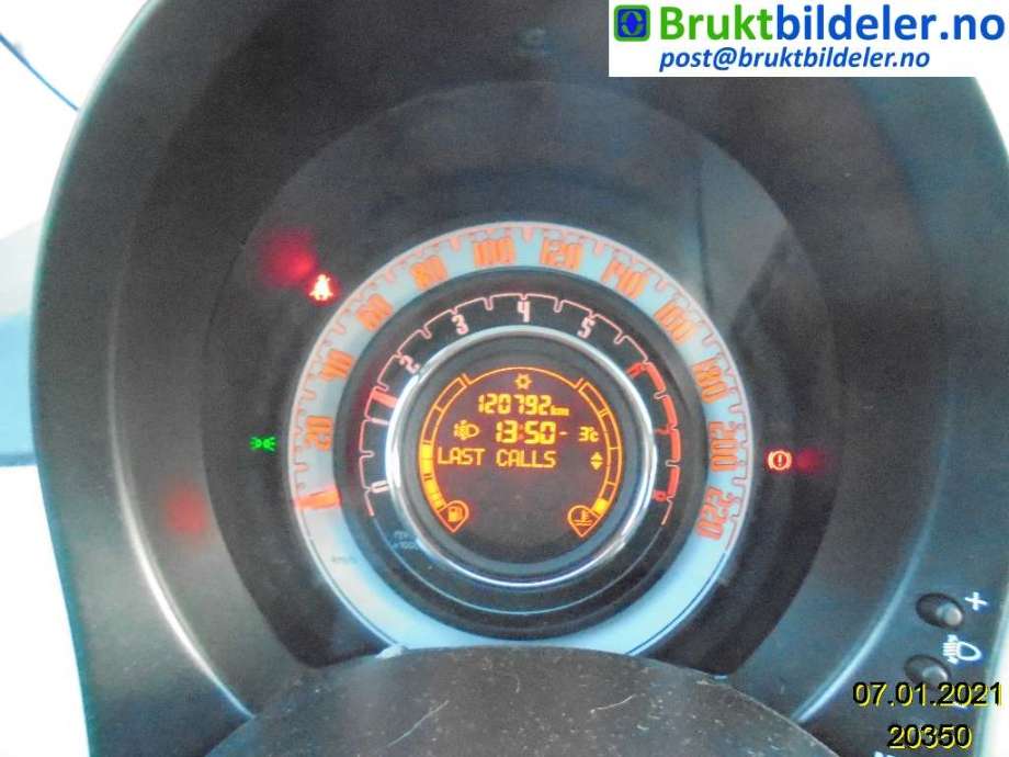 Fiat 500 2008-2020 , Motorkode: 312.A2.000, Girkassekode: