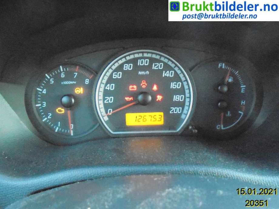 Suzuki Swift 2005-2010 , Motorkode: M13A, Girkassekode: 