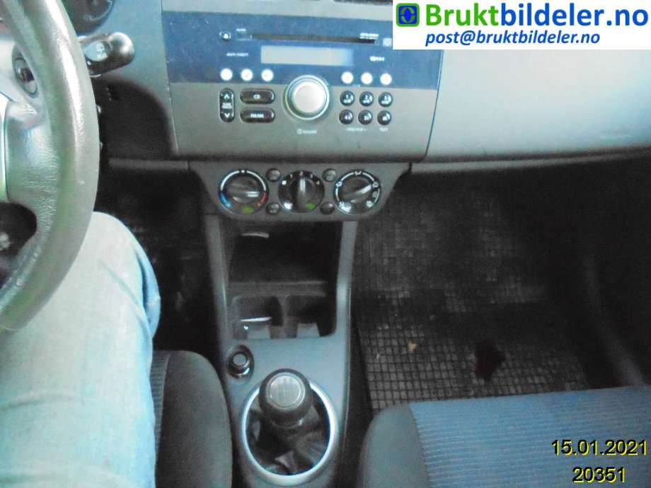 Suzuki Swift 2005-2010 , Motorkode: M13A, Girkassekode: 