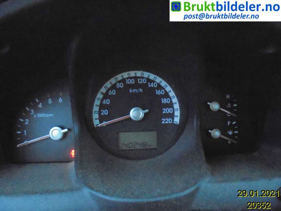 Kia Sportage 2005-2010 (Type II) , Motorkode: D4EA-L, Girkassekode: 