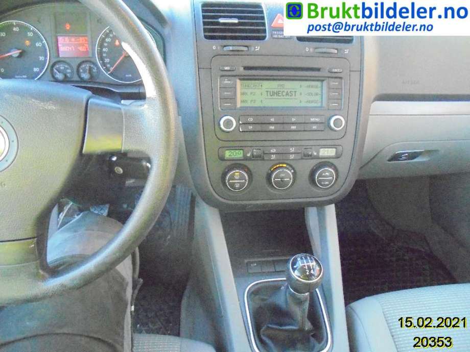 VW Jetta 2005-2010 , Motorkode: BSE;BSF, Girkassekode: 