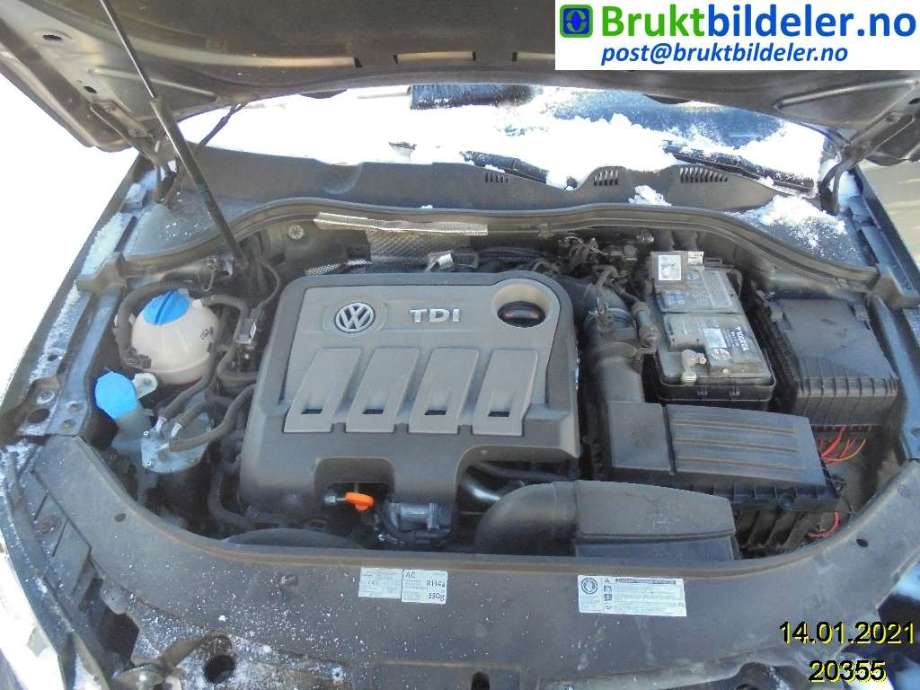 VW Passat 2011-2015 (B7) (B7), Motorkode: CFFB, Girkassekode: 