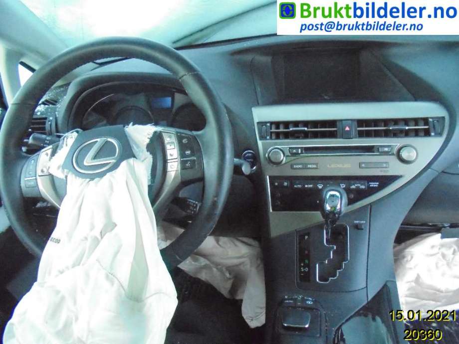 Lexus RX 2009-2015 (Type III) (AL10) (AL10), Motorkode: 2GR-FXE, Girkassekode: 