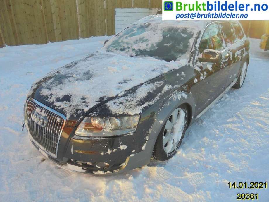 Audi A6, Allroad 2006-2008 (Type II, Fase 1) (C6) (C6), Motorkode: BPP, Girkassekode: 