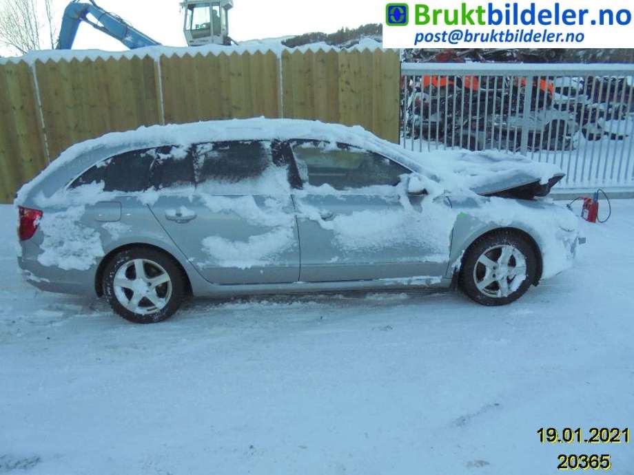 Škoda Superb 2008-2015 (Type II) , Motorkode: CAYC, Girkassekode: 