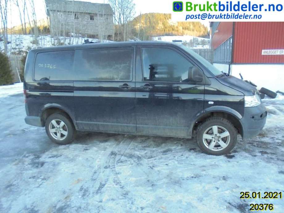 VW Transporter / Caravelle 2009-2015 (Fase 2) (T5) (T5), Motorkode: AXD;BNZ, Girkassekode: KLF