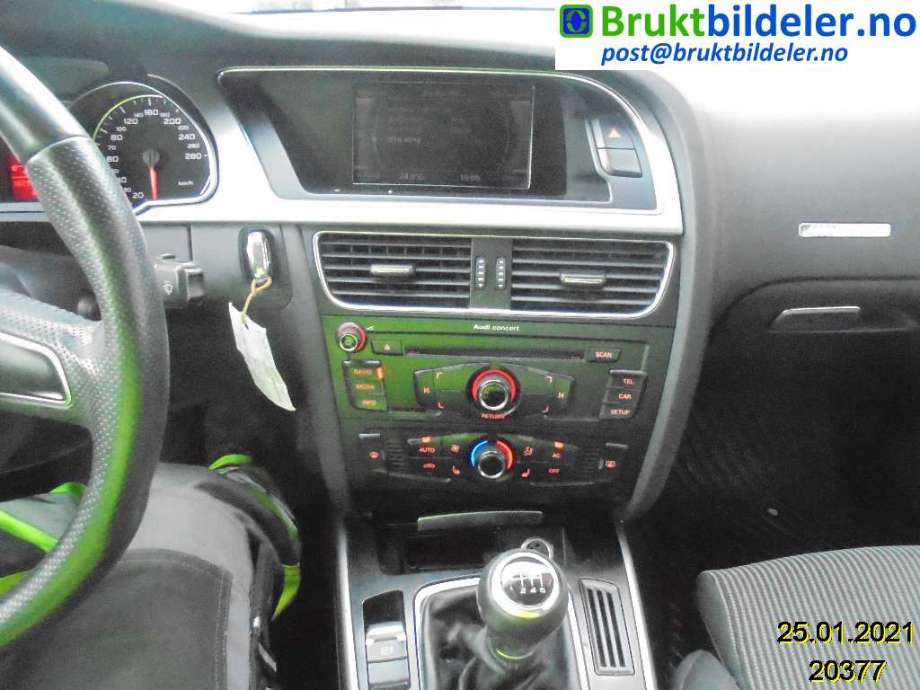 Audi A5 2007-2016 (Type I) , Motorkode: CDNB, Girkassekode: 