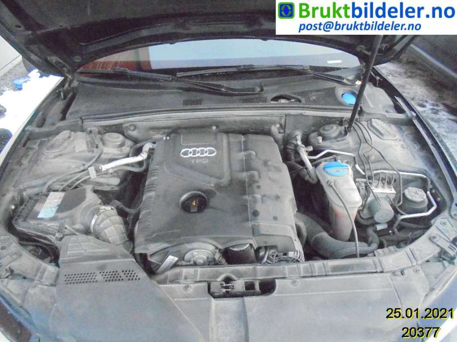 Audi A5 2007-2016 (Type I) , Motorkode: CDNB, Girkassekode: 