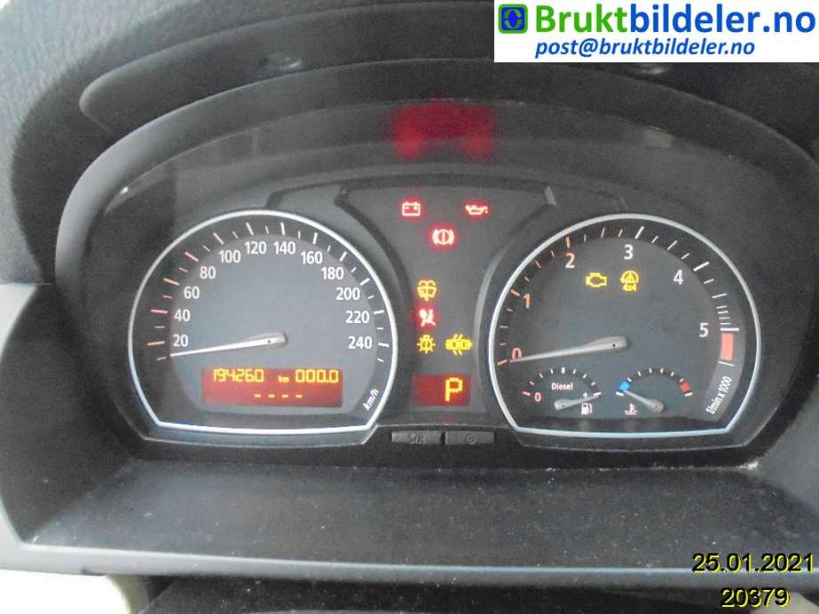 BMW X3 2007-2010 (Fase 2) (E83) (E83), Motorkode: N47-D20A, Girkassekode: 