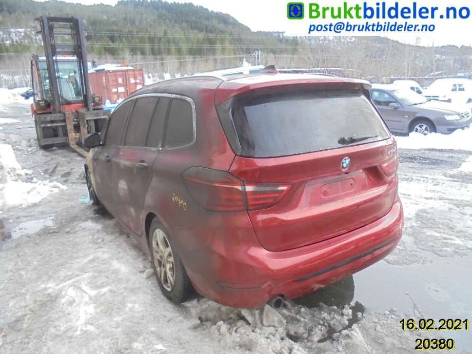 BMW 2-Serie, Active/Gran Tourer 2014-->> (F45/F46) (F45/F46), Motorkode: B47-C20A, Girkassekode: 