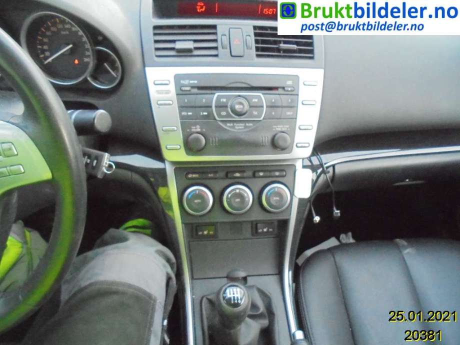 Mazda 6 2008-2010 (Type II, Fase 1) , Motorkode: R2, Girkassekode: 