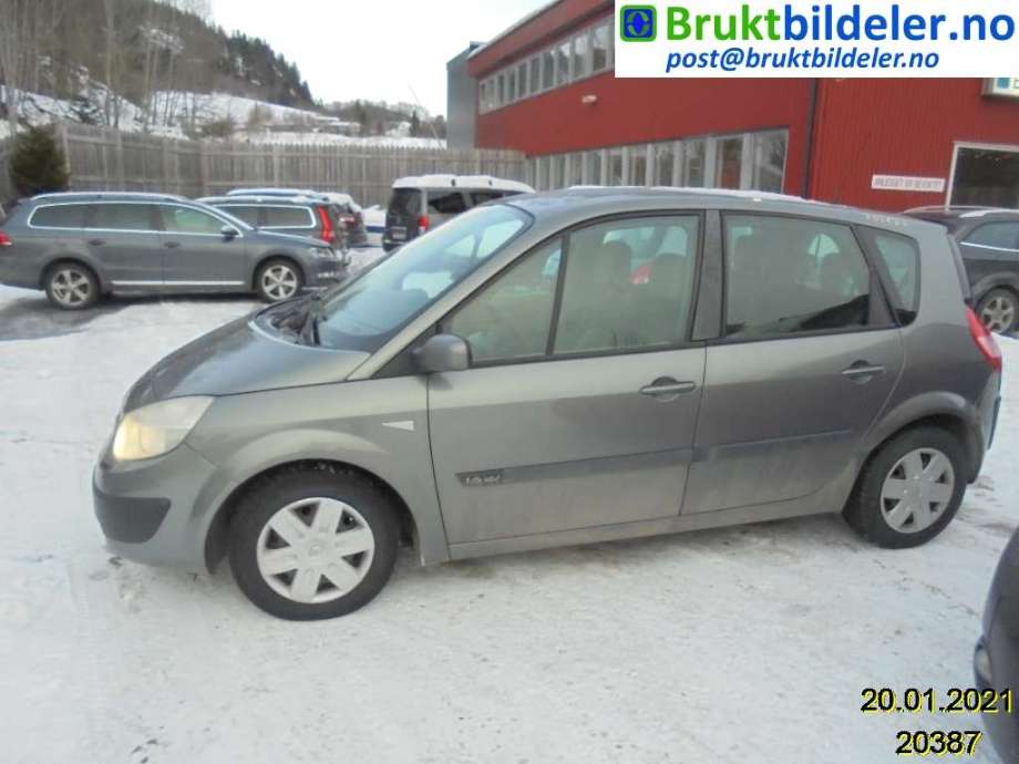 Renault Scenic 2003-2009 (Type II) , Motorkode: K4M-760;K4M-761, Girkassekode: 